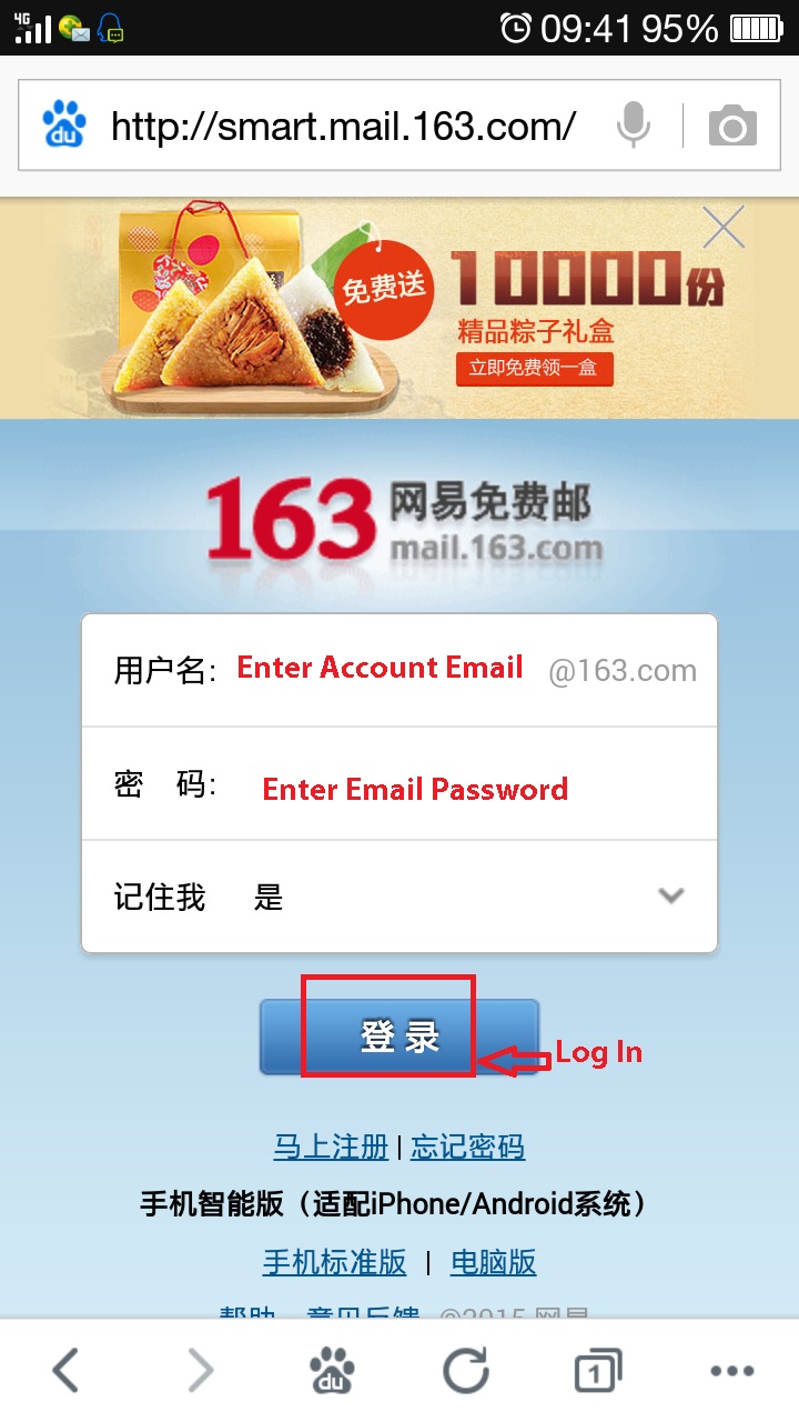 Various Email Address Login Flowchart